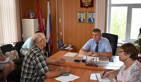 Владимир Шевченко провел прием граждан